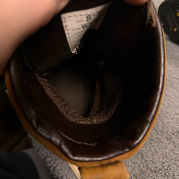 Justin Work Boots Mens 8.5 EE Brown Leather WK961 Waterproof Steel Toe 8 Inch - Picture 14 of 14